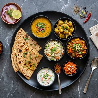 Paratha Thali