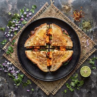 Tandoori Paneer sandwich 