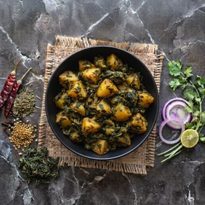 Methi Aloo/Aloo Mutter 