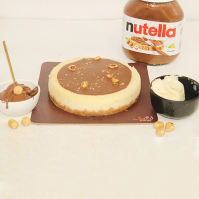 Baked Nutella Cheese Cake