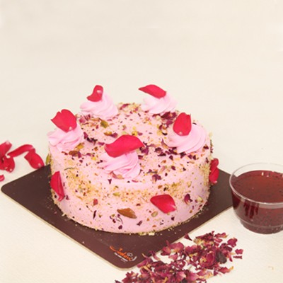 Rose Falooda Cake