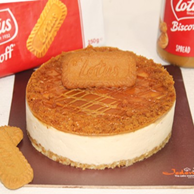 Lotus Biscoff Cheese Cake