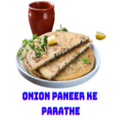 Onion Paneer Paratha (2 Pcs) - Whole Wheat