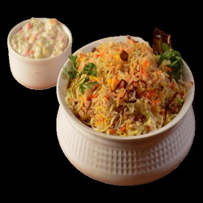 Vegetable Biryani 480-500 Gms