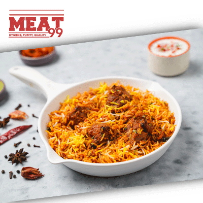 Mutton Biryani 480-500 Gms