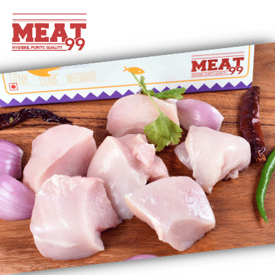 Chicken Thigh Curry Cut (Boneless) 480-500 Gms