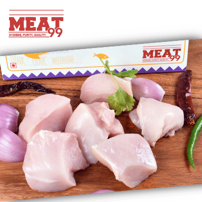 Chicken Breast Curry Cut (Boneless) 1950-2000 Gms