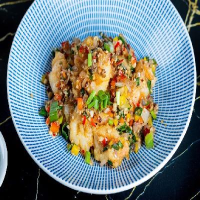 Wok Tossed Pink Pepper Shrimp (Mc)