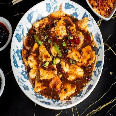 Stir Fried Chicken In Mountain Chilli Sauce (Mc)