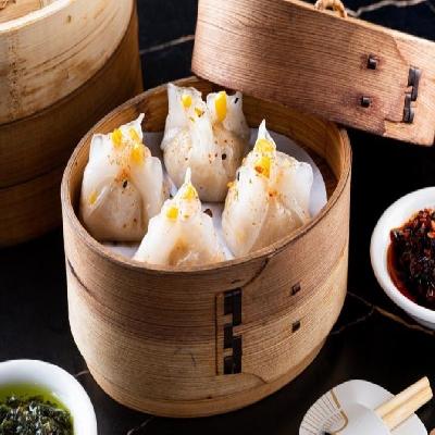 Corn And Water Chestnut Dumplings (Mc)