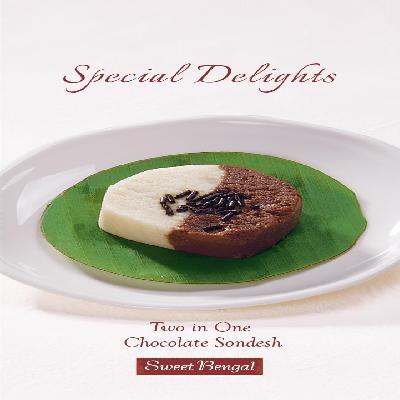 Two In One Chocolate Sondesh [1 Piece]