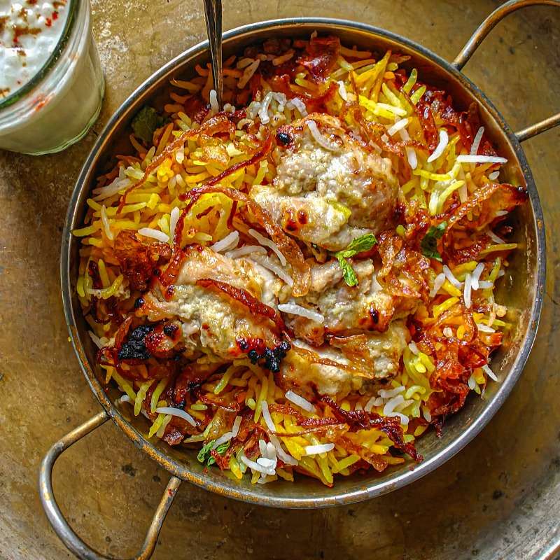 Chicken Afghani Biryani