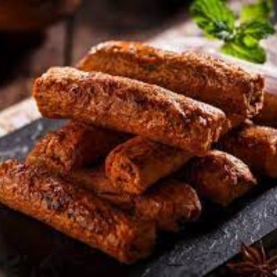 Chicken Birista Seekh Wrap
