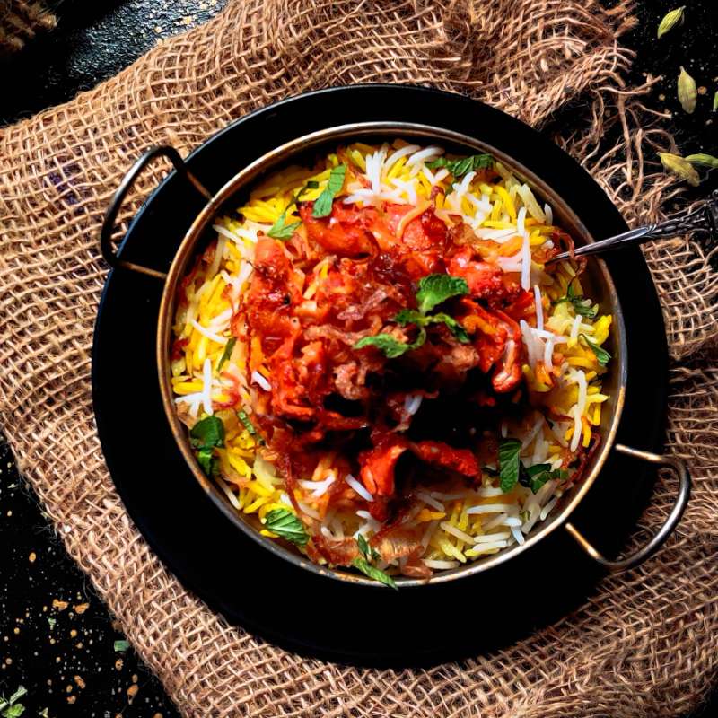 Butter Chicken Biryani