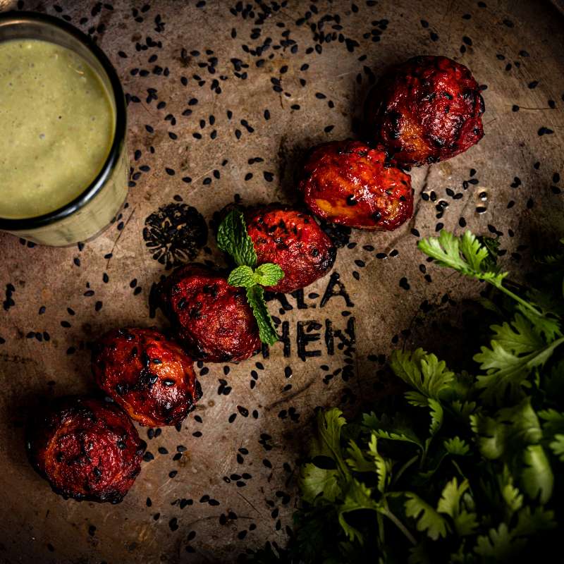 Pickles Roasted Tandoori Aloo [10 Pieces]