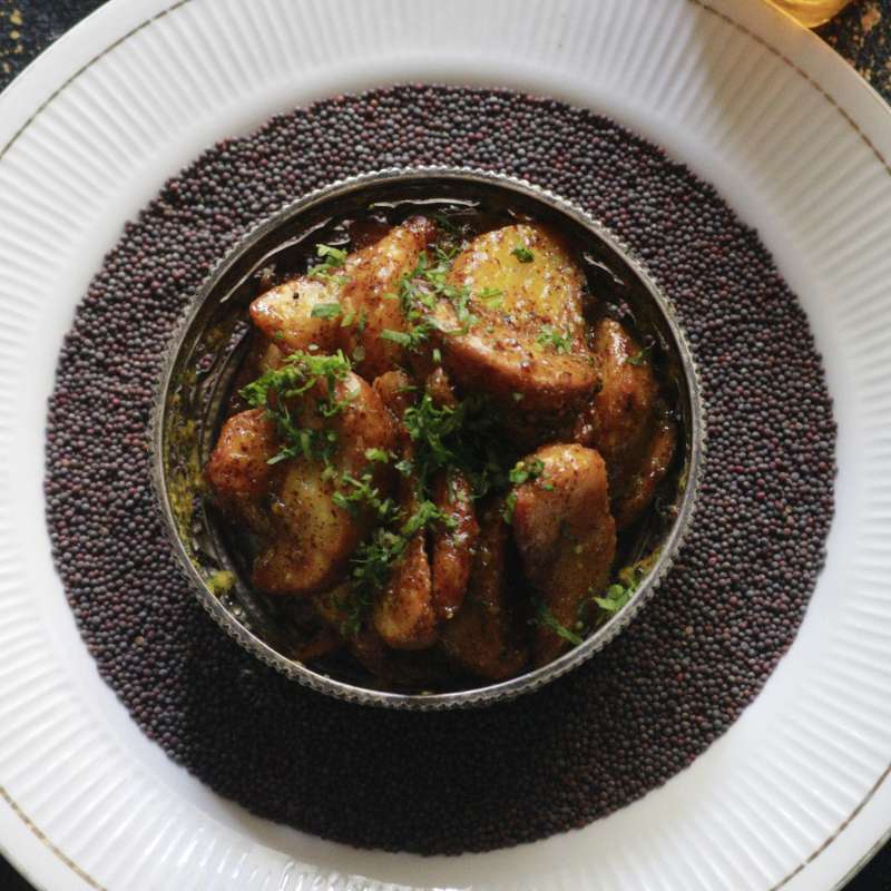 Honey Mustard Potato Wedges