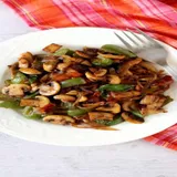 Mushroom Pepper Fry
