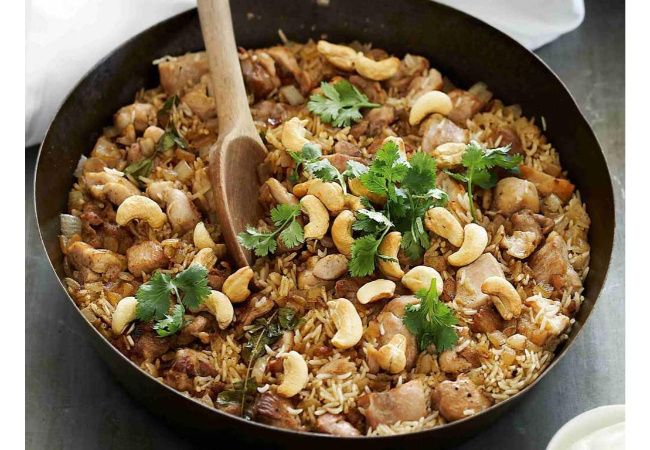 Kaju Chicken Fried Rice