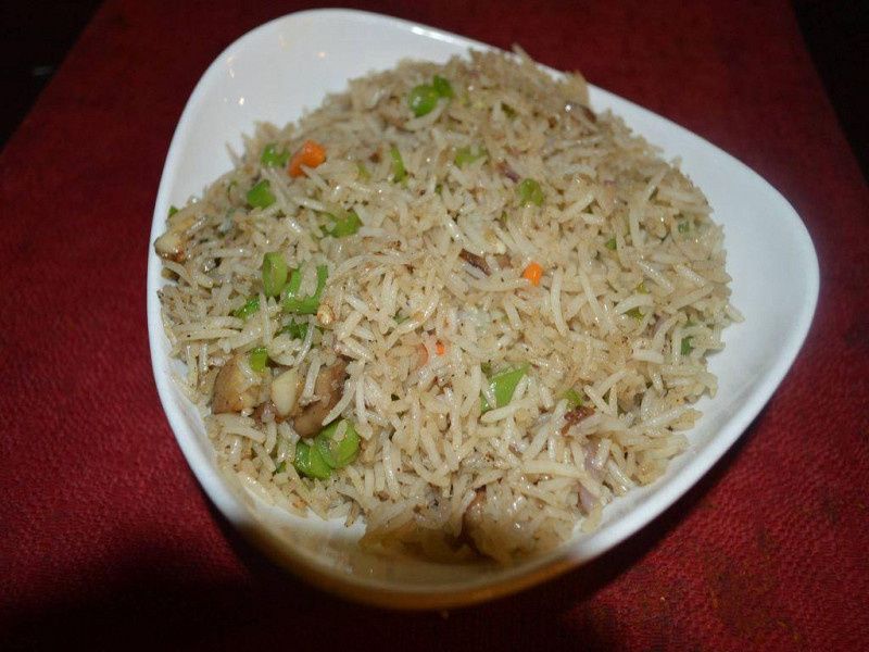 Mushroom Fried Rice