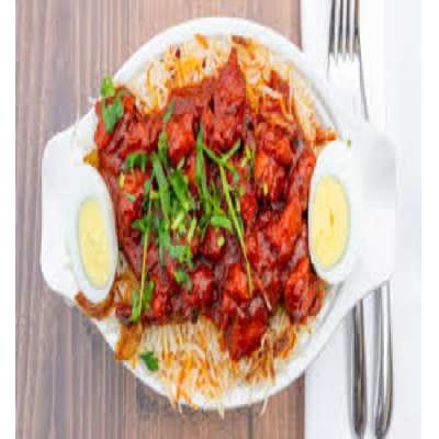 Single Egg Biryani