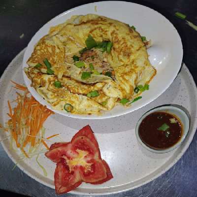 Garlic Omlette Fried Rice