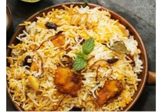 Single Fish Biryani