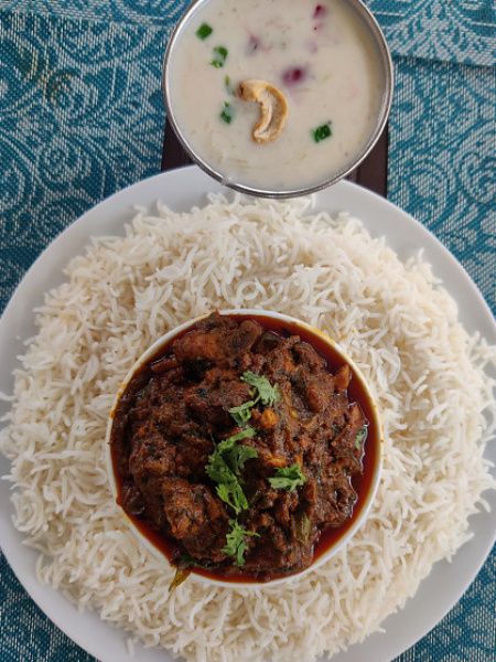 Rice Chicken Curry Sweet