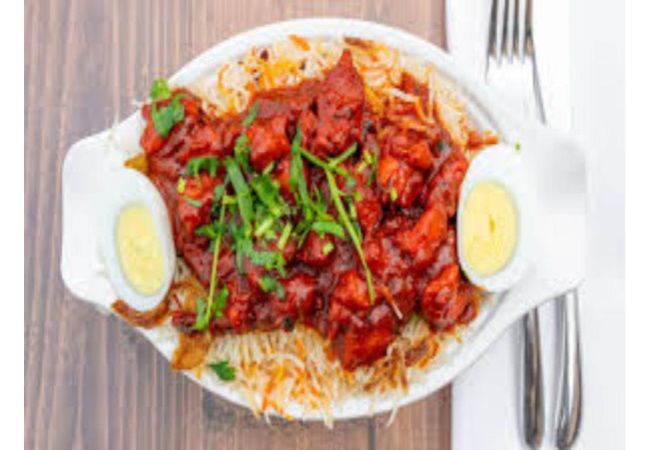 Single Egg Biryani