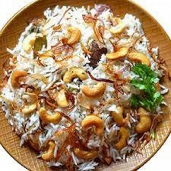 Kaju Paneer Hundi Biryani