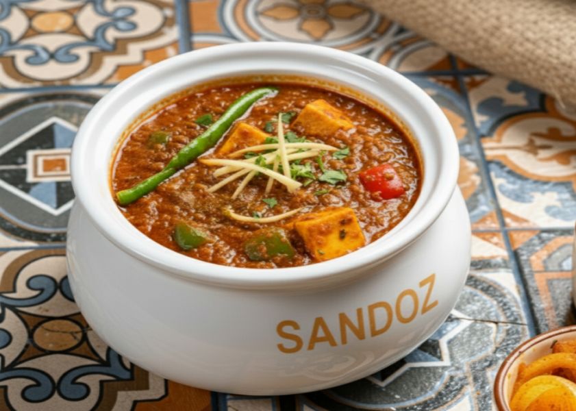 Kadhai Paneer (250ml) (Serves 1)