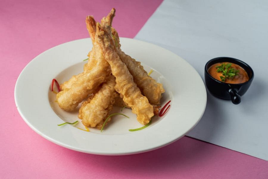 Jumbo Fried Prawns