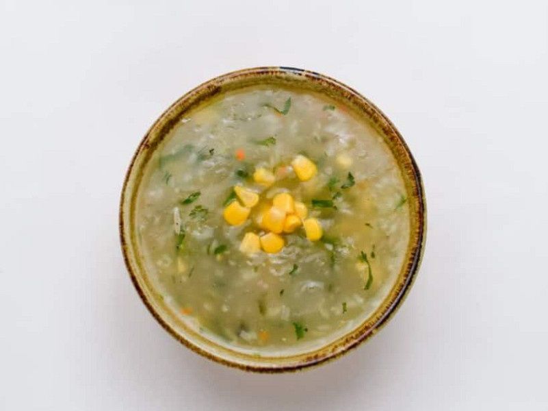Sweet Corn Soup Veg