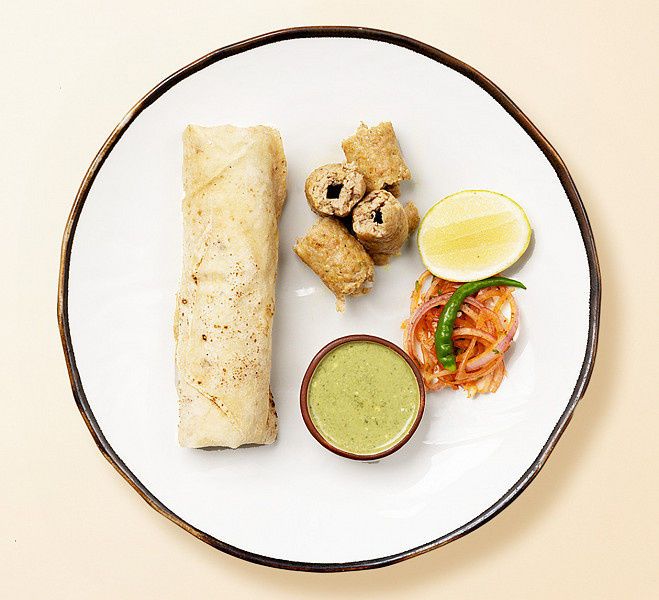 Chicken Seekh Roll