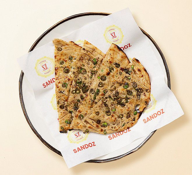 Green Chilli Paratha