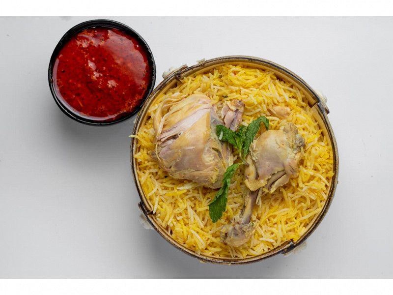 Dum Chicken Biryani