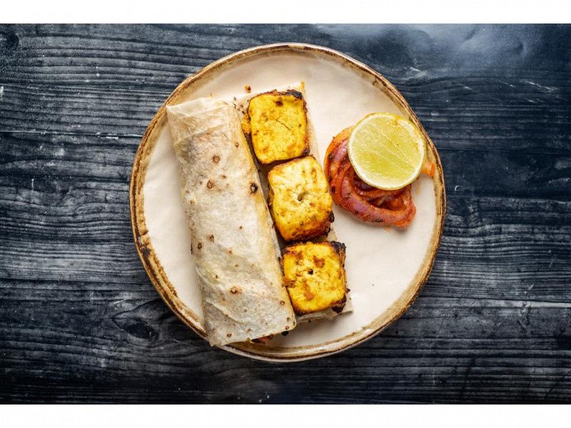 Paneer Tikka Roll