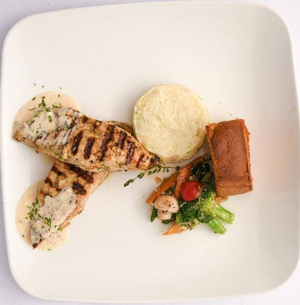 Grilled Fish In Lemon Butter Sauce