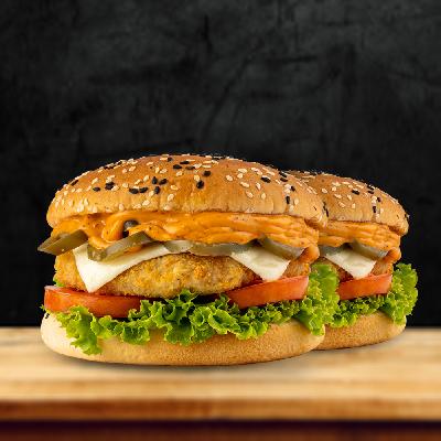 Crispy Chicken Burger + Crispy Chicken Burger