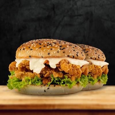 Classic Fried Chicken Burger + Classic Fried Chicken Burger