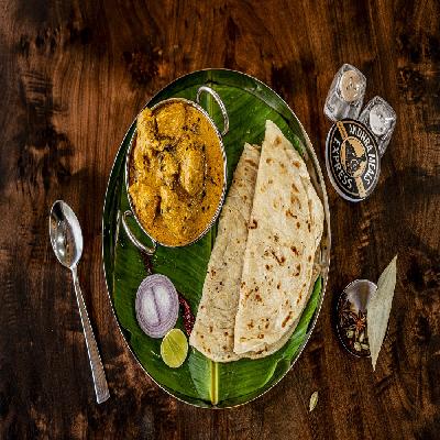 Kerala Parotta With Guntur Chicken