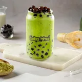 Matcha Bloom Bubble Tea