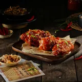 Korean Honey Gochujang Chicken Wings (4 Pcs) - (Its extra Spicy)