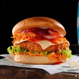 Korean Honey Sriracha Paneer Burger