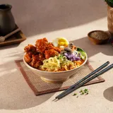 Korean Chicken Ramen Bowl