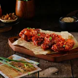 Korean Honey Sriracha Chicken Wings - 4 Pcs