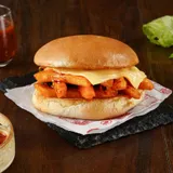 Chip Bap (Bun with Honey Sriracha Fries & Cheese)