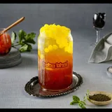 Peach Iced Tea with Bubbles