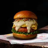 Chicken Sausages & Egg Bun