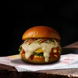 Honey Gochujang Egg Burger