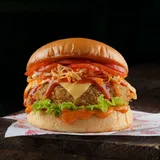 Korean Honey Gochujang Veggie Burger (Its extra Spicy)